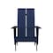 Flash Furniture Navy Blue Modern Dual Slat Back Adirondack Chair JJ-C14509-NV-GG - alternate 7